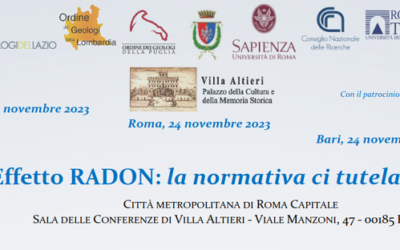 Convegno in presenza “Effetto Radon: la normativa ci tutela?