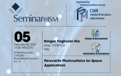 Perovskite Photovoltaics for Space Applications