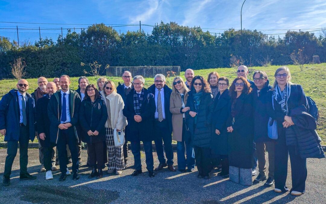 Visita del Presidente del CNR presso l’Area territoriale di Ricerca di Roma 1